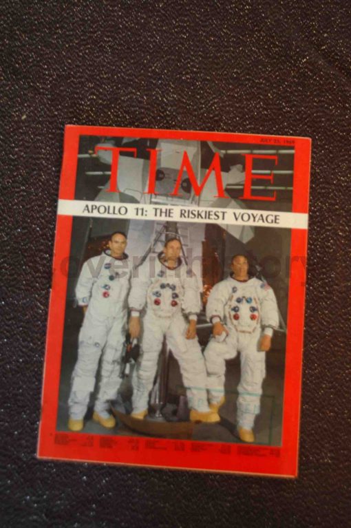 TIME MAGAZINE 25 july 1969 cover Space Race APOLLO 11 (Photo NASA) Atlantic edition (vintage complete issue without label!!) – mint, Edward Kennedy Chappaquiddick