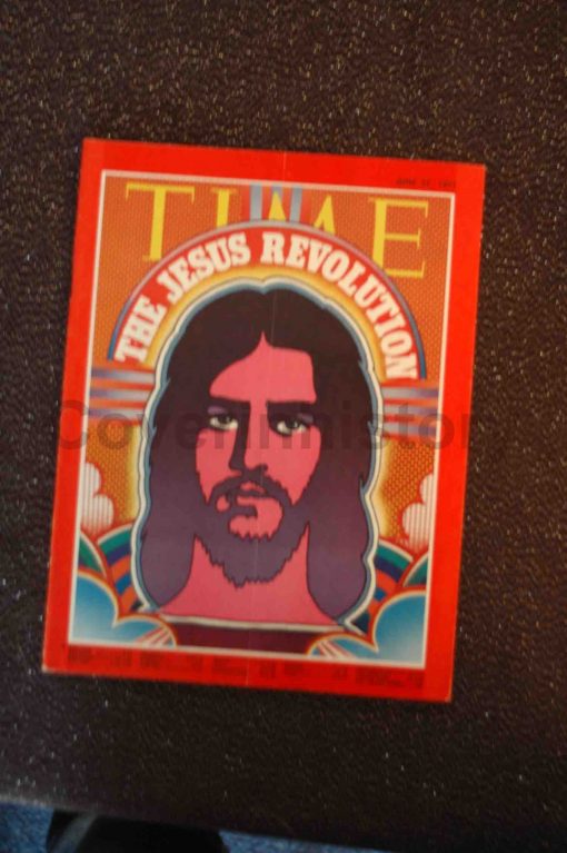 TIME MAGAZINE 21 june 1971 THE JESUS REVOLUTION (cover Stanislaw Zagorski) European edition (vintage complete issue without label!!) – mint